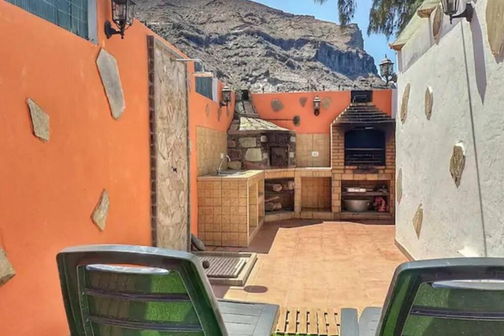 산니콜라스 Casa Costera Playa De Tasarte 빌라 외부 사진